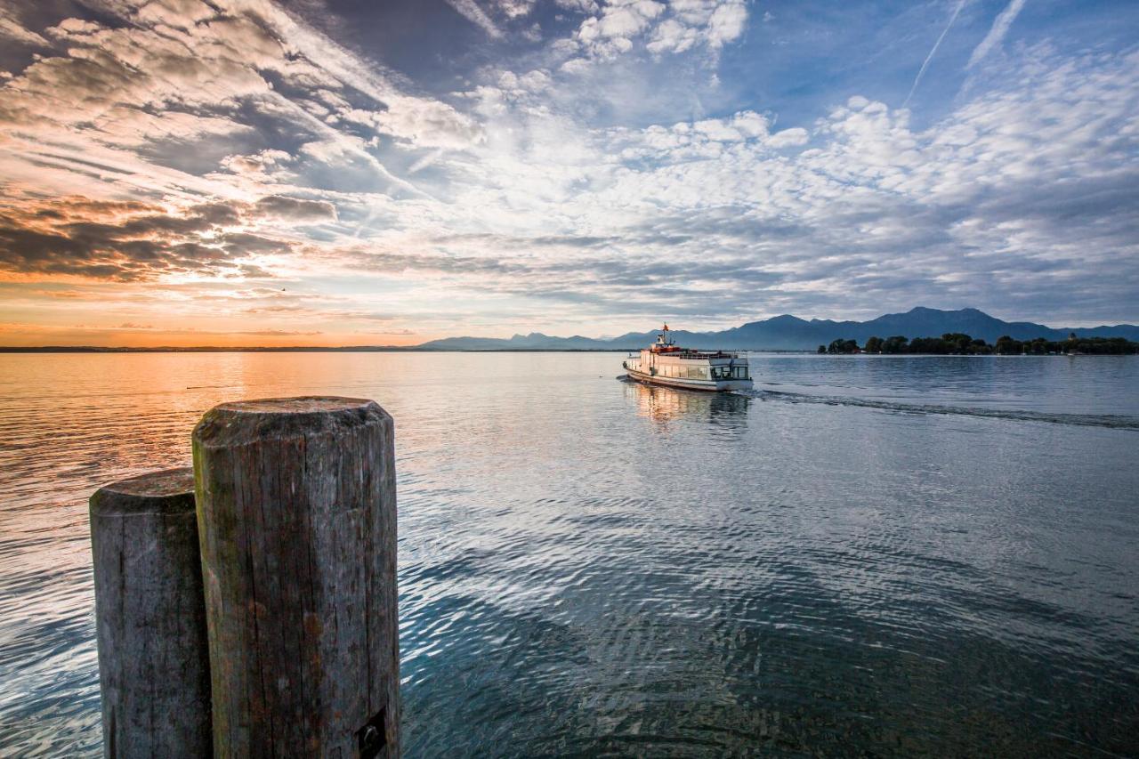 Fenjoy: Ferienapartment Mit Garten / Zentral / Bbq Bernau am Chiemsee Eksteriør bilde